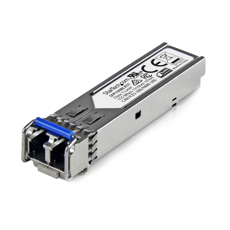 You Recently Viewed StarTech SFP100BLXST 100MbE Single Mode Fiber (SMF) Optic Transceiver - 100BASE-LX Image